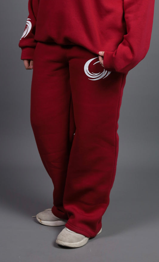 SOS Burgundy Sweatpants