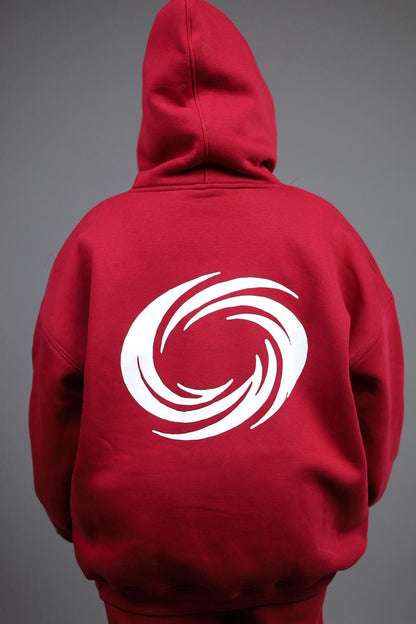 SOS Burgundy Hoodie