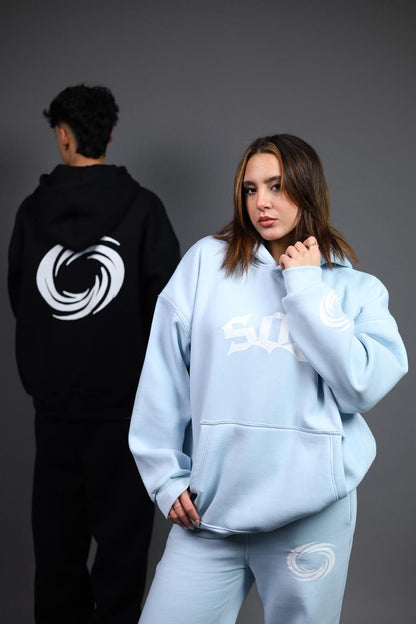 SOS Baby Blue Hoodie