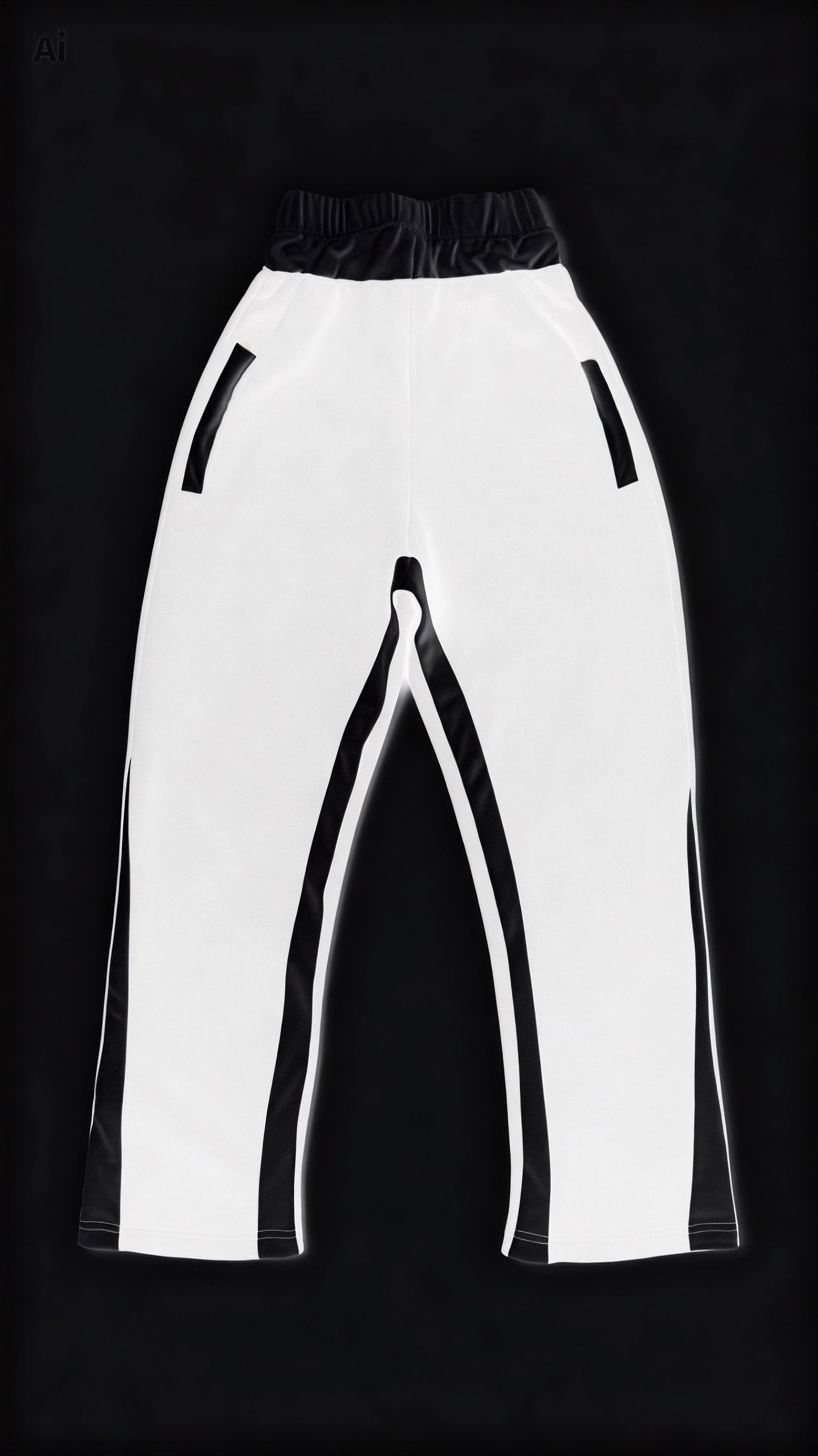 FLARED DOUBLE WASTE PANT