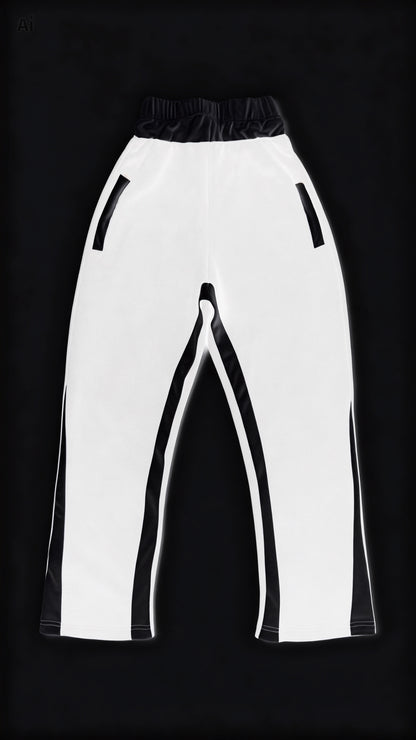 FLARED DOUBLE WASTE PANT