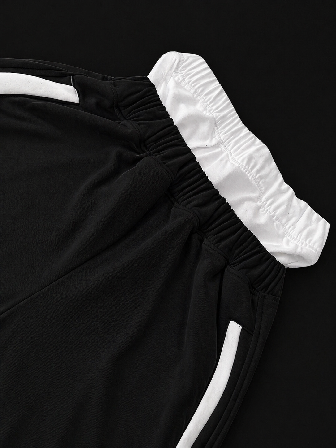 FLARED DOUBLE WASTE PANT