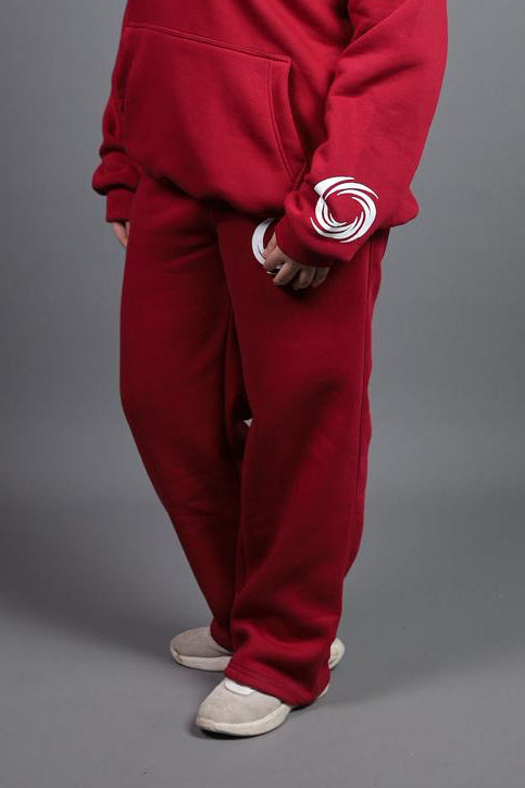 SOS Burgundy Sweatpants